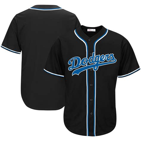 men's los angeles dodgers nike black fashion replica team jersey|la dodgers jersey nike.